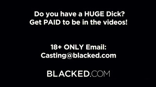 Blacked - Avery Cristy barna csávóval kefél