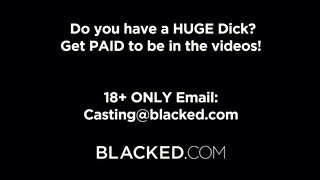 Blacked - Emma Hix puncijában az óriás fütykös