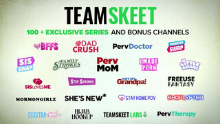 TeamSkeet - cuki pici nerdy kisasszony casting forgatás videója