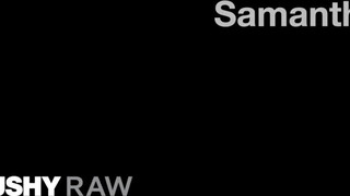 TUSHYRAW - Samantha a fullos hatalmas mellű bige
