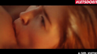 Jia Lissa & Adel Morel perverz orosz tini erotikus leszbi kora reggeli sex