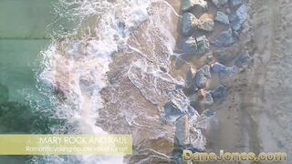 Fiatal orosz néger Mary Rock rendesen meghágva