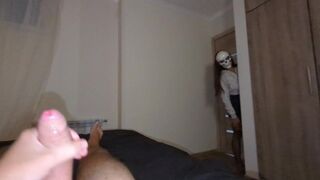 Fullos milf szellem csak halloween éjszakáján jön el szexelni
