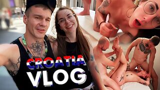 Chihuahuasu vlog: basszus, horvátország hardcore volt! hármas egy frissen megismert sráccal