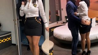 Végre megbasztam a méretes didkós hatalmas seggű milf titkárnőmet a hotel szobában